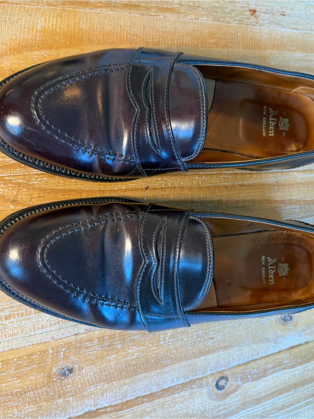 Alden Men’s Penny Loafers - Shell Cordovan